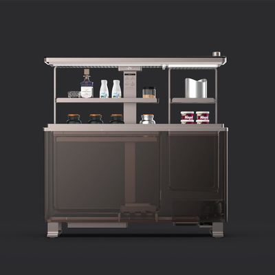 Multifunção 150L volume Wine Cooler Refrigerado Kung Fu mesa de chá para móveis domésticos
