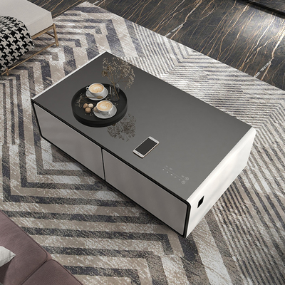 Smart Coffee Table 2024 Refrigerador de 135L com alto-falantes e descongelamento automático
