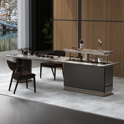Tabela de chá estilo chinês Kung Fu Smart Bar de chá com frigorífico volume 150L
