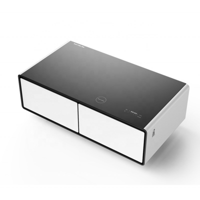 2024 Design Mini Bar Frigorífico Mesa de café para Smart Home Mobiliário de sala de estar