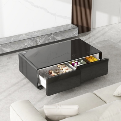 1295*705*460mm Primst Caixa de café geladeira com carregamento sem fio e gaveta refrigerada