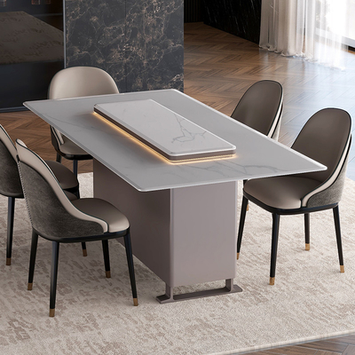 Tabela de café inteligente para casa sala de estar Design elevador e material de liga de alumínio