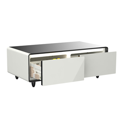 Moderna Mini geladeira mesa de chá com música e faixa de temperatura de 3 8 C/6- 12 C