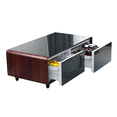 Hotel Restaurante Mesa de banquete Metal Moderno Cabriável Ferro Vidro Casa Mesa de jantar