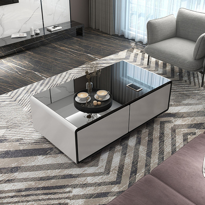 Mobiliário inteligente Quarto Frigorífico de ferro metal Mesa de café Hotel Restaurante Banquete