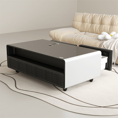 Smart Coffee Table Primst 2024 Mini Living Refrigerador com Duas Caixas de Refrigeração