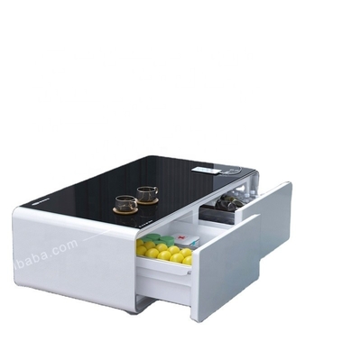 2024 Refrigerador inteligente de mesa de café com faixa de temperatura 3 8 C/6- 12 C NO dobrado