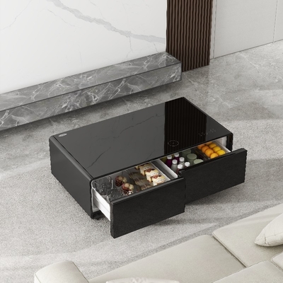 Casa Móveis Smart Table Speaker com mesas de chá e café em estilo de design moderno