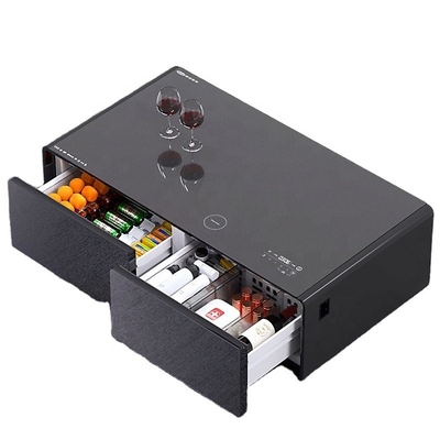 Consumo de electricidade 0,38 kwh/24h Refrigerador inteligente Mesa de café para sala de estar