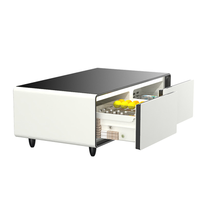 PRIMST 2024 Mini Mesa de Frigorífico Congelador Descongelador Automático Mesa de Café Inteligente para Sala de estar