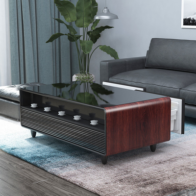 Frigorífico de mesa de café inteligente com 2 geladeiras e 1295*705*457mm Tamanho para casa