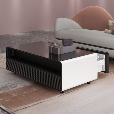 Casa Móveis de mesa com capacidade de frigorífico de 135L e portas USB Primst Smart Fridge Table