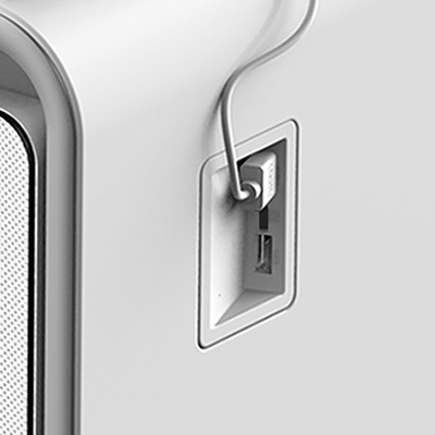 75W Primeira Casa Moderna Frigorífico Inteligente Porta-vozes Mesa Com Caixa Frio Carregador USB Carregamento Sem Fio
