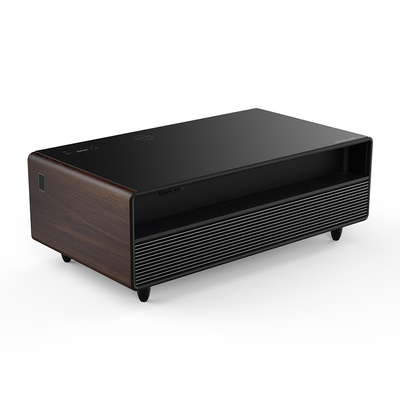 Reprodução de música Móveis de sala de estar Mesa de café inteligente ajustável com carregador sem fio Mini-frigorífico