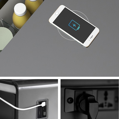 Móveis inteligentes Primst Wine Cabinet Central Mesa com capacidade de armazenamento de 135L