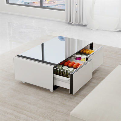 2024 Refrigerador de mesa de café inteligente Tipo de descongelamento sem gelo e armazenamento de grande capacidade