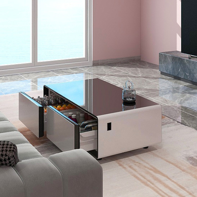 2024 Refrigerador de mesa de café inteligente Tipo de descongelamento sem gelo e armazenamento de grande capacidade