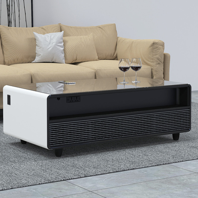 2024 Refrigerador de mesa de café inteligente Tipo de descongelamento sem gelo e armazenamento de grande capacidade
