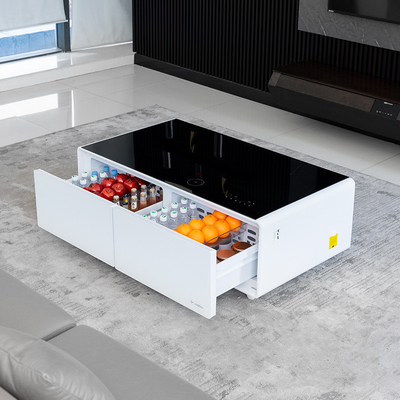 Prime Design Mini Bar Inteligente Frigorífico de Temperatura Constante para Mesa de Café Moderna