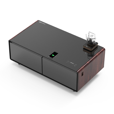 Frigorífico inteligente de 60W com carga sem fio USB e zonas de temperatura dupla