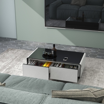 Smart Furniture Hotel Mini Bar Frigorífico com alto-falantes e congelador de 0