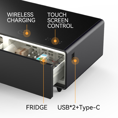 Carregador sem fio Metal Smart Touch Table para móveis modernos de sala de estar em 2024