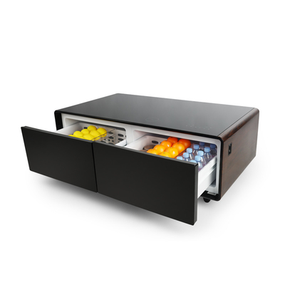 Refrigerador inteligente de 135L multiuso com alto-falantes e arrefecedor eletrônico de molde privado