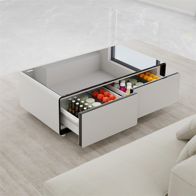 Primst 135L Refrigerador de Portas Duplas Mini Bar Controlado por Aplicativo para Refrigeração Silenciosa em Casa