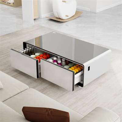 Primst 135L Refrigerador de Portas Duplas Mini Bar Controlado por Aplicativo para Refrigeração Silenciosa em Casa