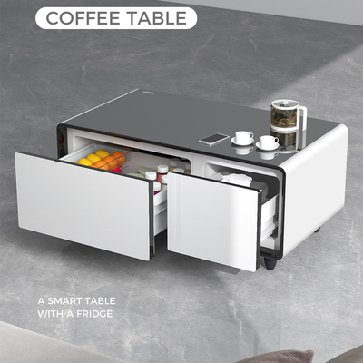 Carregador sem fio Carregador USB Smart Mesa Frigorífico Material principal Aço Vidro Temperado Plástico