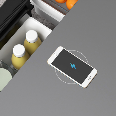 Estilo de Design Moderno Mobiliário Inteligente Refrigerador de Vinho com Mesa de Café Multifuncional