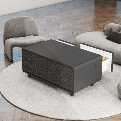 Primeira mesa de quarto moderna com carregador sem fio