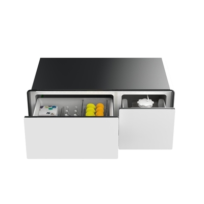 Outros tipos de refrigeração Mesa de café inteligente com tocador de música e carregamento sem fios