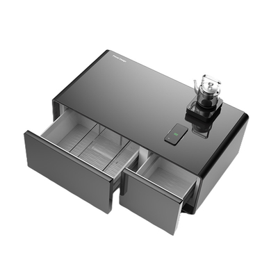 Conveniente colocação lado a lado Smart mini frigorífico com fonte de energia elétrica