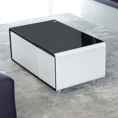 Moderno Design Estilo 2024 93L Pequena geladeira Smart Mesa de Café Dupla Porta Refrigerador Freezer