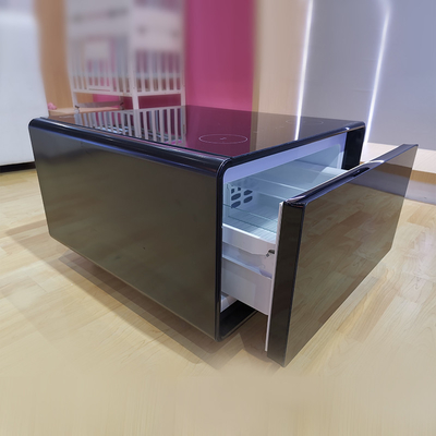 Mesa de café inteligente com geladeira A adição perfeita à sua experiência de jantar em casa