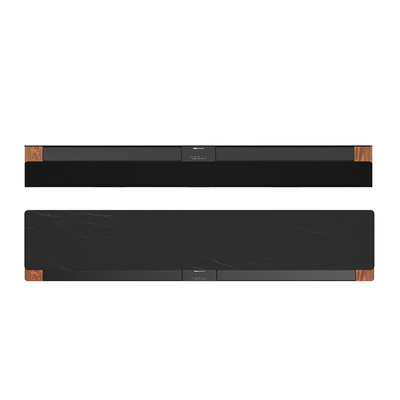 Cabine de mesa de TV de madeira moderna com multifunção Elétrico LED Touch Air Conditioner