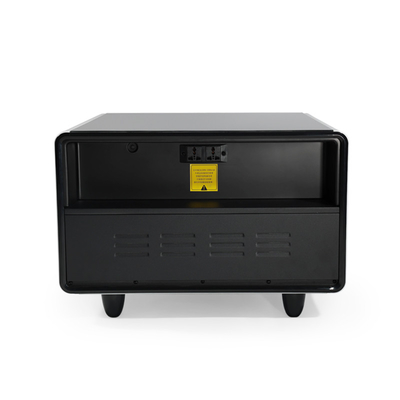 Mesa de café inteligente multifuncional com gaveta refrigerada de 65L e tamanho compacto
