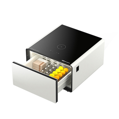 Mobiliário para casa Grau 2 Eficiência energética Mesa de cabeceira inteligente com frigorífico e ecrã de arrefecimento direto