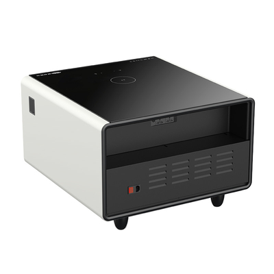 Tabela de café inteligente com carregamento sem fio e frigorífico de capacidade de enchimento automático de água