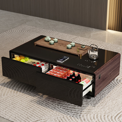 Mobiliário de sala de estar Mesa de chá moderna combinada com chaleira a ferver Mesas de café