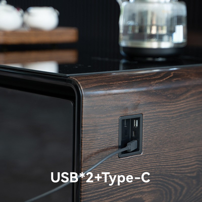 Mobiliário de sala de estar Mesa de chá moderna combinada com chaleira a ferver Mesas de café