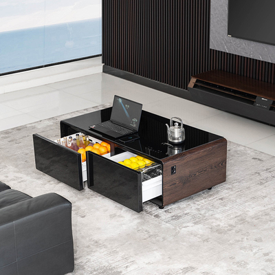 Mobiliário de sala de estar Mesa de chá moderna combinada com chaleira a ferver Mesas de café