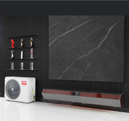 Mobiliário de sala de estar Armário de TV de madeira com suporte de TV elétrico e painel LED moderno