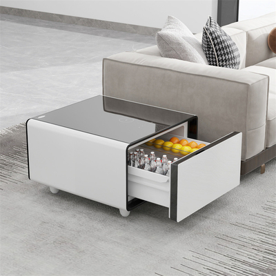 Mini Sofá Frigorífico Gabinete Lateral TB65 Mesas de Café Frigorífico com Design Moderno
