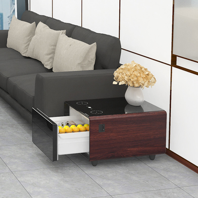 Mini Sofá Frigorífico Gabinete Lateral TB65 Mesas de Café Frigorífico com Design Moderno