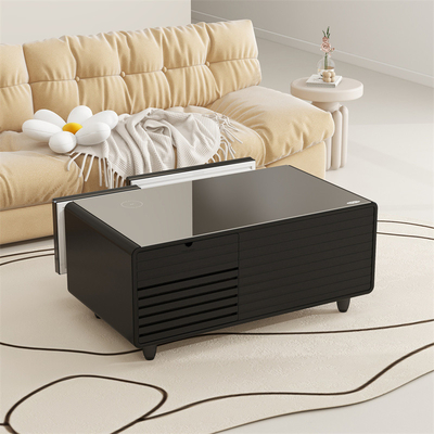 110-240V Modern Music Player Smart Coffee Table para mobiliário multifuncional de sala de estar